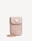 STEG | Handyportemonnaie soft rosé/gold - SEITLICH