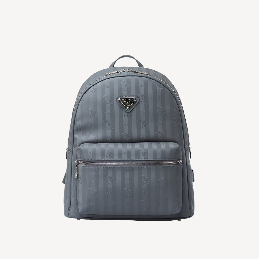 GLARUS | Rucksack elephant/silber - FRONTAL