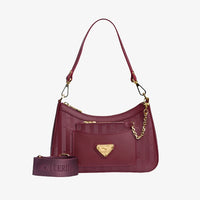 CASTIEL | Shoulder bag antique red/gold