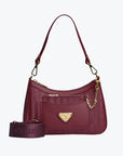 CASTIEL | Shoulder bag antique red/gold