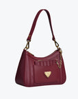 CASTIEL | Shoulder bag antique red/gold