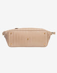 VALLON | Shopper cappuccino beige/gold - von unten