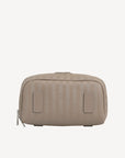 SERVAZ | Necessaire taupe grau/silber - VON UNTEN