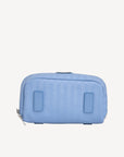 SERVAZ | Necessaire sky blau/silber - VON UNTEN