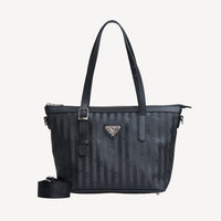 VALLON | Shopper classic schwarz/silber