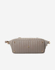 VALLON | Shopper taupe/oro