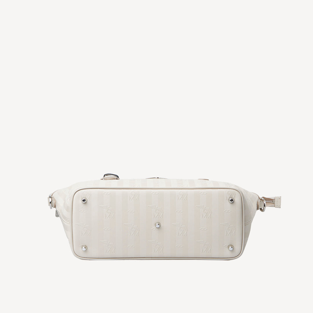 VALLON | Shopper pearl weiss/silber - VON UNTEN