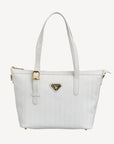VALLON | Shopper snow weiss/gold - FRONTAL