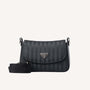 NOVILLE | Umhängetasche classic schwarz/silber von vorne