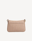 NOVILLE | Umhängetasche classic cappuccino/gold - von hinten