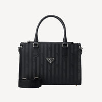 ZERNEZ | Sac à main classique, noir/argent