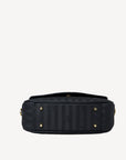 CANOBBIO | Umhängetasche classic schwarz/gold - VON UNTEN