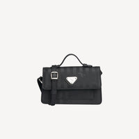 EGG | Shoulder bag classic black/silver