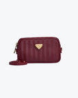 RIVAZ | Shoulder bag antique red/gold