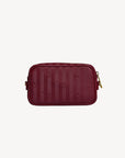 RIVAZ | Umhängetasche antik rot/gold - von hinten