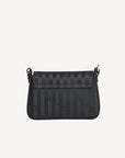 PIZY | Umhängetasche classic schwarz/gold - VON HINTEN