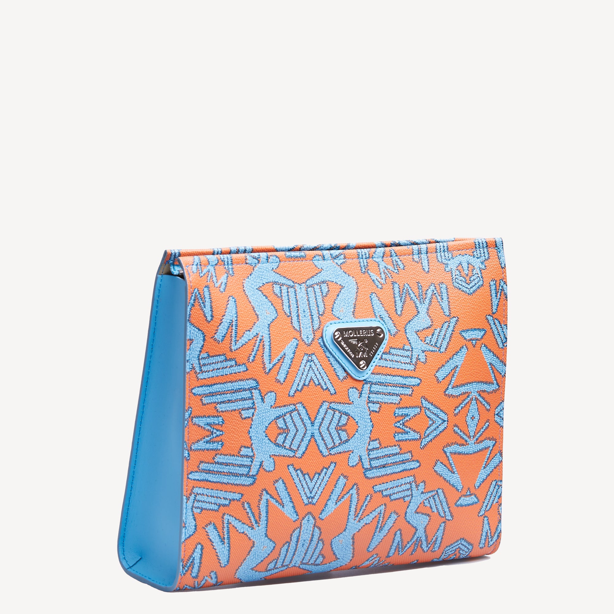 REUTE | Necessaire ohne Plakette orange hellblau – weitere Ansicht