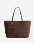 BERN | Shopper Wildleder braun/gold