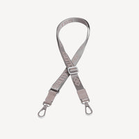 ARIEL | Bandoulière taupe/argent
