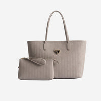 BERN | Shopper taupe/oro