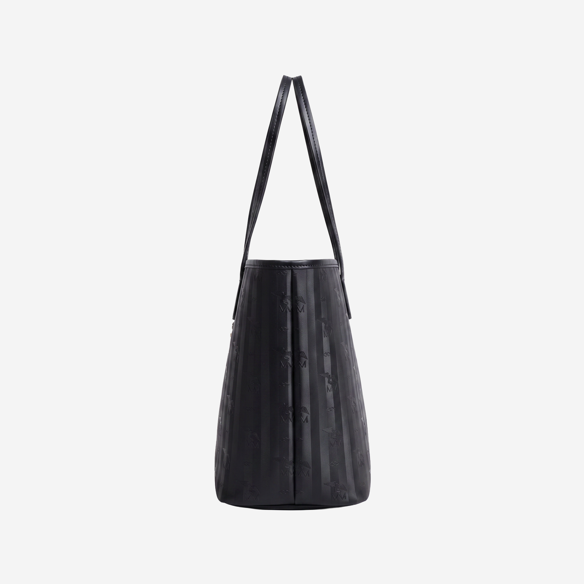 BERN | Shopper classic schwarz/gold - seitlich