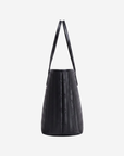 BERN | Shopper classic schwarz/gold - seitlich