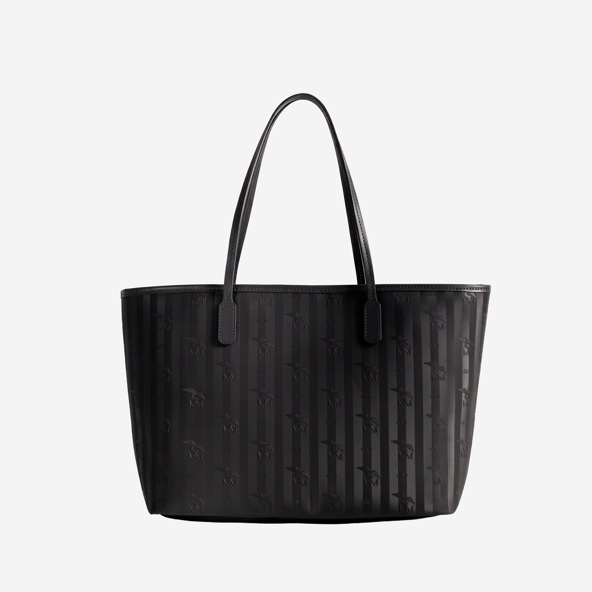 BERN | Shopper classic schwarz/gold - von hinten