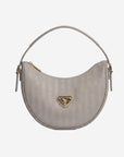 EMMEN | Borsa a spalla taupe/oro