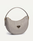 EMMEN | Borsa a spalla taupe/oro