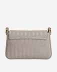 NOVILLE | Shoulder bag taupe grey/gold