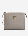 REUTE | Necessaire taupe grau/gold