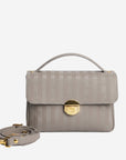 SIGNAU | Borsa a tracolla taupe/oro