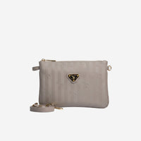TAMINS | Borsa a tracolla taupe/oro