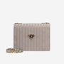 WIL | sac à bandoulière taupe gris/or