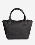 WENGEN | Shopper Nylon classic schwarz/silber - von hinten 
