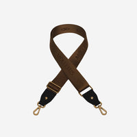 ALADDIN | Schulterriemen moos braun/schwarz/gold