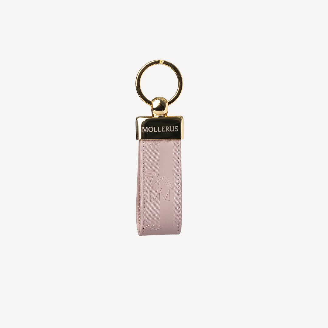 RIGI | Schlüsselanhänger soft rosé/gold - frotnal