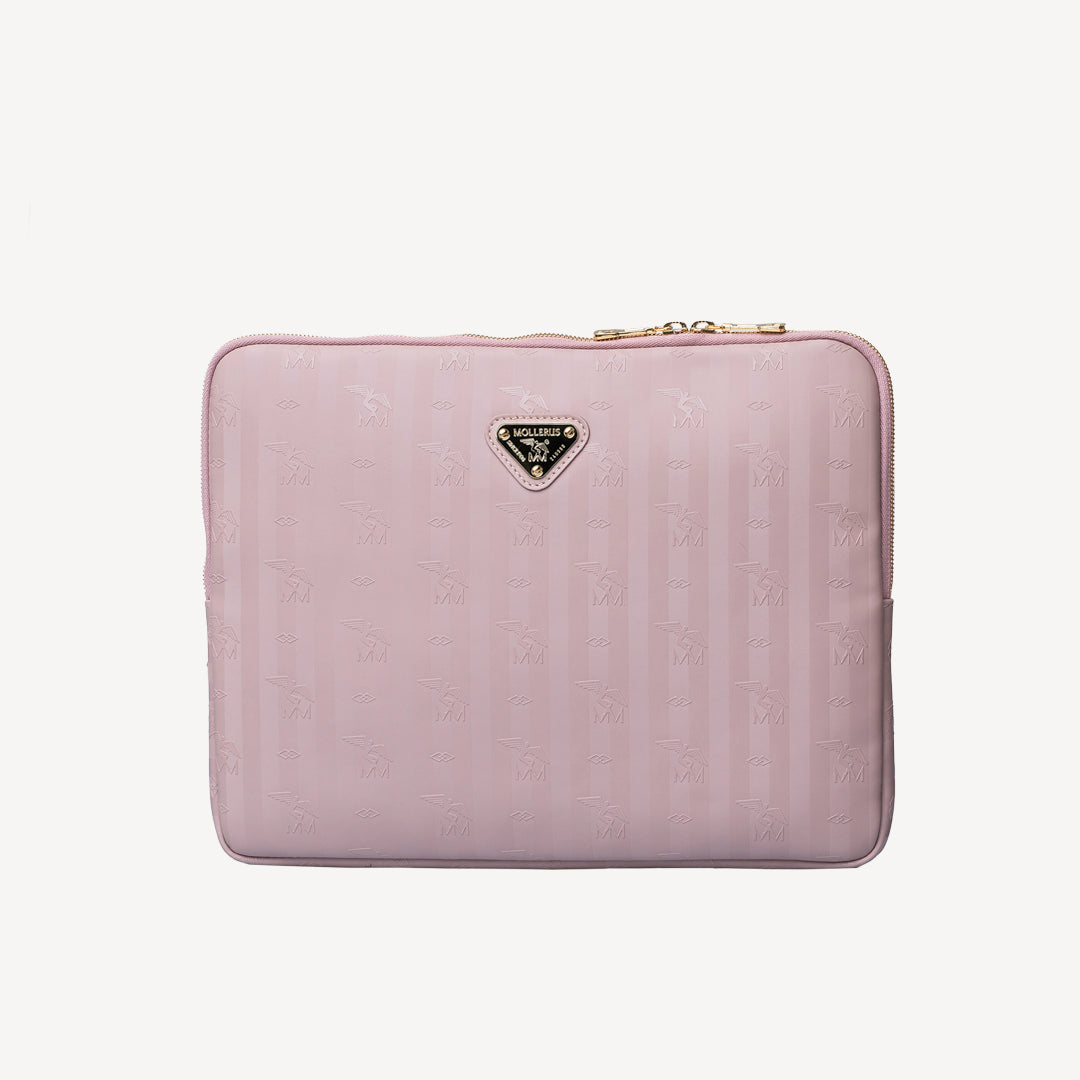ROETI | Laptoptasche rosé/gold - frontal