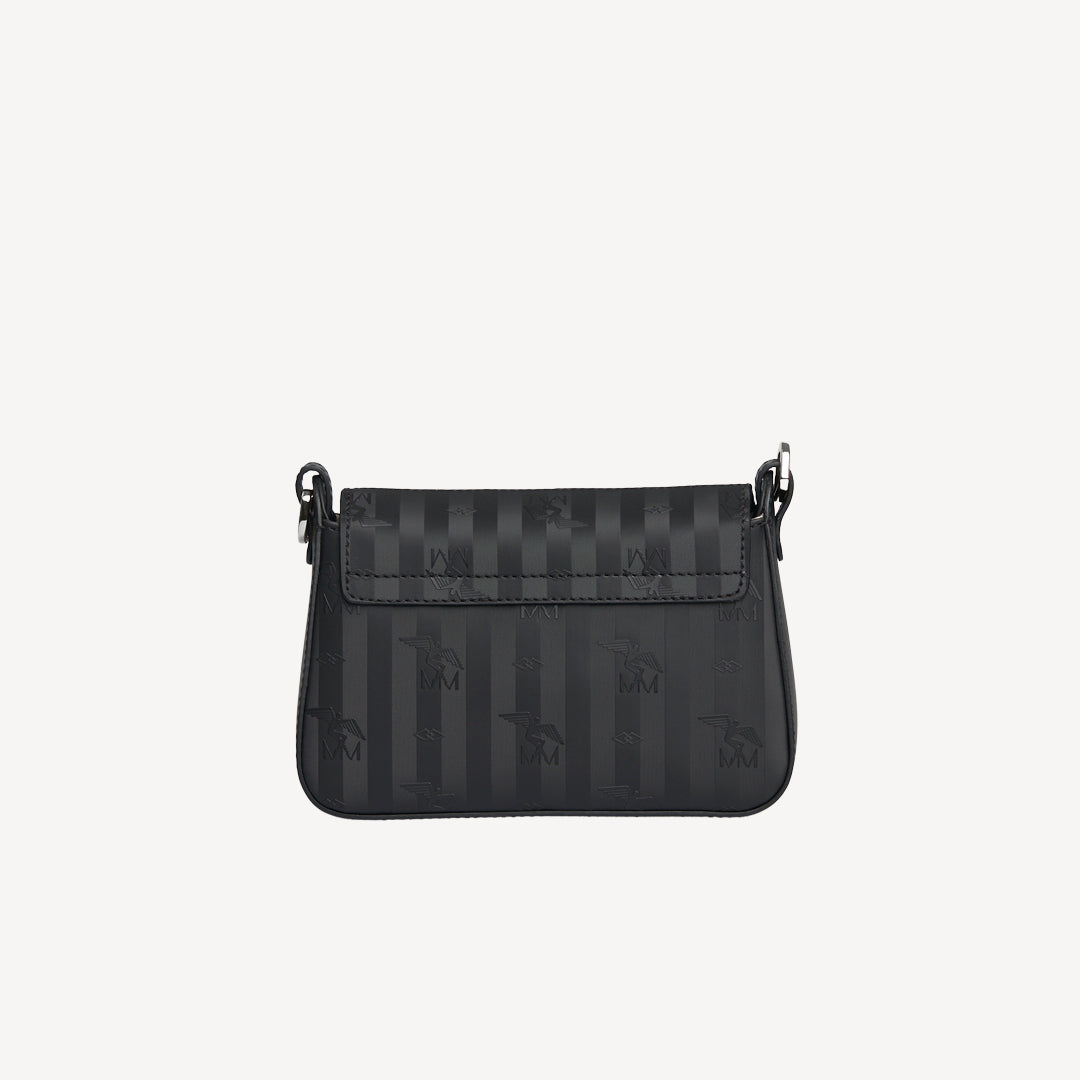 PIZY | Shoulder bag classic black/silver