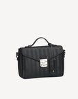 MEYRIN | Sac bandoulière classique, noir/argent
