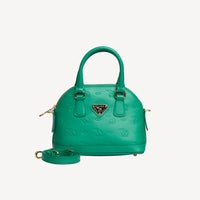 OETWIL | Handbag Stampato mint green/gold