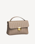 SIGNAU | Sac bandoulière taupe/doré