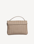 SIGNAU | Sac bandoulière taupe/doré