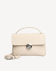 SIGNAU | Sac bandoulière perle/argent