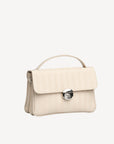 SIGNAU | Sac bandoulière perle/argent