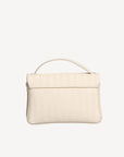 SIGNAU | Sac bandoulière perle/argent