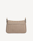 NOVILLE | Sac bandoulière taupe/doré