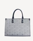 MUSTER ZUG | Business bag metallic space blue/silver 