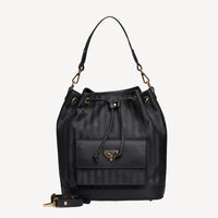 NYON | Sac seau classique, noir/doré