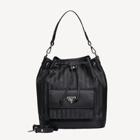 NYON | Sac seau classique, noir/argent